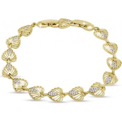 Biju Náramek prořezávané srdíčka 2907 2002907