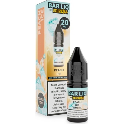 Zeus Juice BAR Salt Peach ICE 10 ml 20 mg
