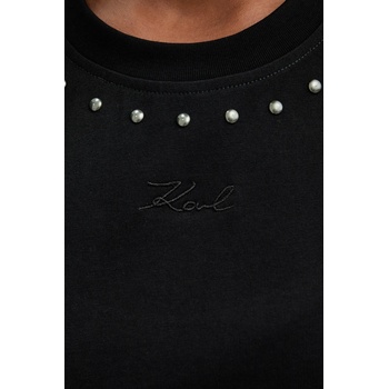 Karl Lagerfeld Памучна тениска Karl Lagerfeld (B1W17088)