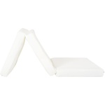 Hugzzz Бебешки сгъваем матрак Hugzzz - Snooze, 120 x 60 x 6 cm, pure white (111607) - ozone