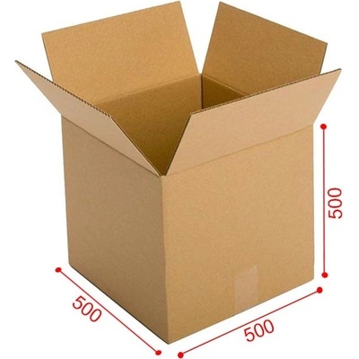 Obaly KREDO Kartonová krabice 500 x 500 x 500 cmmm 3VVL – Zboží Živě