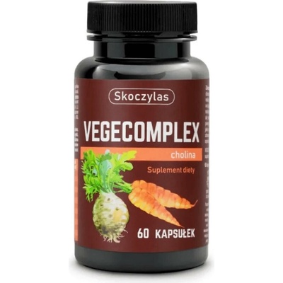 Skoczylas VEGECOMPLEX cholín, vitamíny, minerály 60 kapsúl
