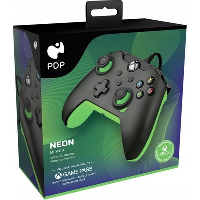 PDP Neon Black pro Xbox Series X/S, PC 049-012-GG – Zboží Živě