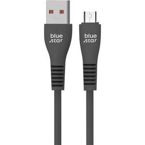 Blue Star USB Кабел Blue Star DC99M, USB-A към Micro USB, 2A, 1m, Черен