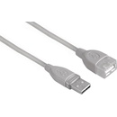 Hama 78400 USB Extension Cable A-Plug - A-Socket, 5m, grey