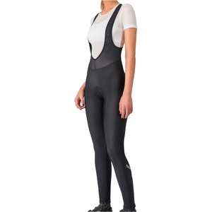 Castelli Дамски клин за колоездене Castelli Women's Entrata Bibtight Cycling bottoms - Black - размер XL (155-2151-0115)
