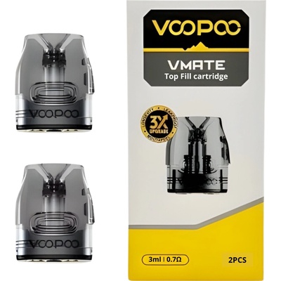 VooPoo Vmate V3 Top Fill cartridge 2 ks 0,7 ohm
