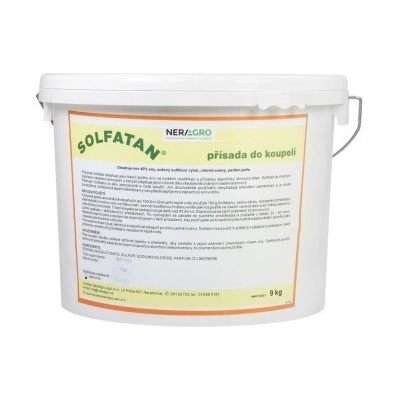 Solfatan sírna prísada do kúpeľa 9 kg