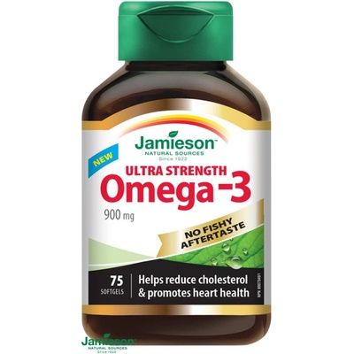 Jamieson Omega-3 ULTRA Strength 900 mg 75 kapsúl