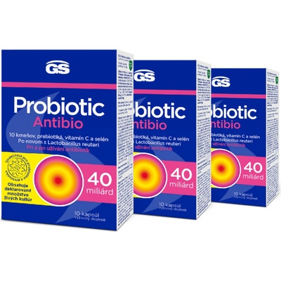 GS Probiotic Antibio 3 × 10 kapsúl