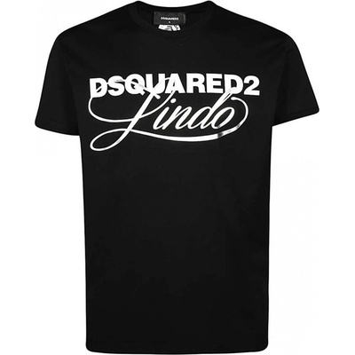 Dsquared2 pánské tričko italské t-shirt black