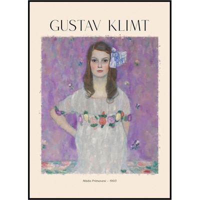 Jen tak z lásky Gustav Klimt - Mäda Primavesi Rozměr plakátu: 40 x 50 cm