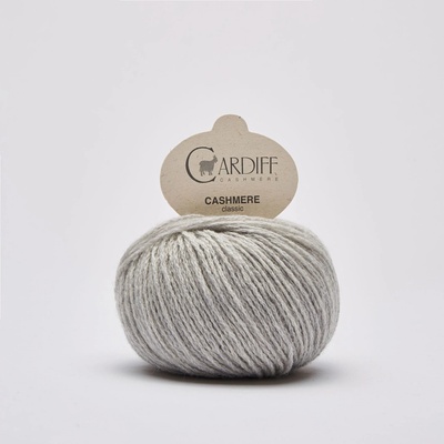 CASHMERE CLASSIC Cardiff Cashmere Farby CASHMERE: 518 svetlá šedá