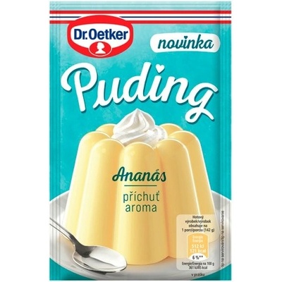 Dr. Oetker Puding příchuť ananas 38 g