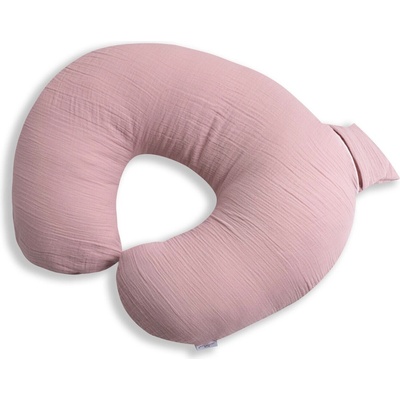 BabyMatex Възглавница за бременни и кърмене Baby Matex - Mini Relax, розова, 150 cm (5902675078177)