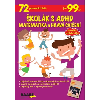 Školák s ADHD Matematika a hravá cvičení