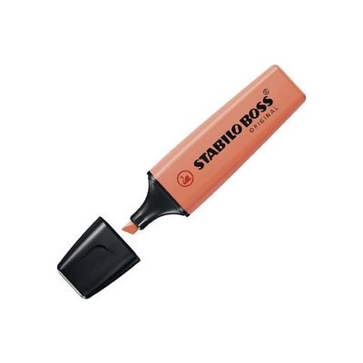 Zvýrazňovač STABILO BOSS ORIGINAL koralovo pastelový