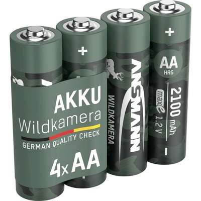 Ansmann AA, Ni-MH, 2100 mAh, 1.2 V, 4 ks 1322-0026