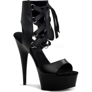 Pleaser USA Pleaser Delight-600-14 Black 39