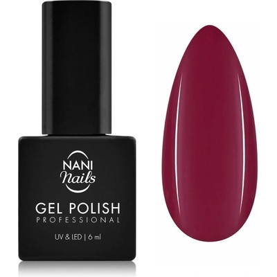 NaniNails NANI Professional gelový lak na nehty odstín Wine Drop 6 ml