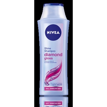 Nivea Hair Care Diamonds Gloss šampón pre oslňujúci lesk 400 ml