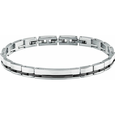 Trussardi Stylový ocelový náramek T-Steel TJAXV03