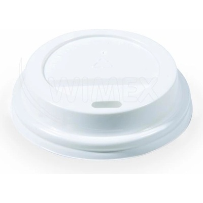 Wimex Viečko vypuklé, PS biele 73mm
