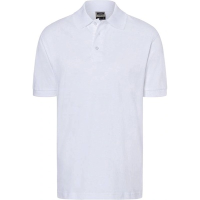 James & Nicholson JN 70 Pique polo biele