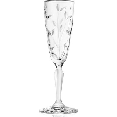 RCR Cristalleria Italiana RCR LAURUS POHÁR NA ŠAMPANSKÉ 6 x 160 ml
