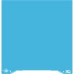 BIQU Build Plate CryoGrip Pro Frostbite - Blue - 235 x 235 mm (1060000779)