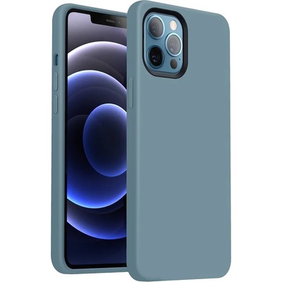 Choetech Magsafe Силиконов Калъф за iPhone 12/Pro, Choetech Magnetic Case, Светло Син (PC0095-SB)