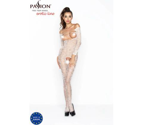 Bodystocking BS031 white biela