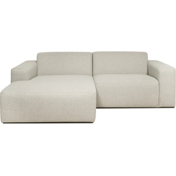 Scandic Бежово-кремав ъглов диван (ляв ъгъл) Roxy - Scandic (Roxy chaiselong left 8 beige)