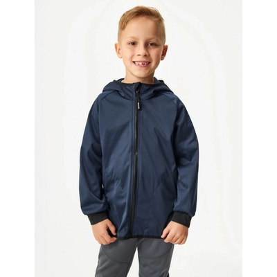 Unuo dětská softshellová bunda bez zateplení pružná Basic tm. modročerná – Zboží Dáma