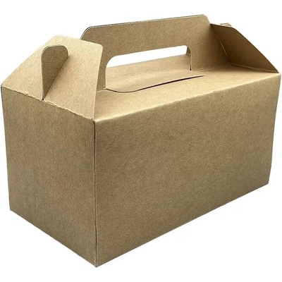 Škatule na výslužku KRAFT 18,5 x 15 x 9,5 cm