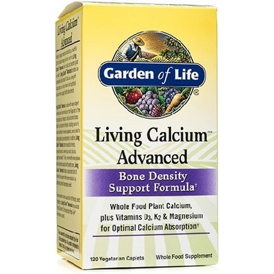 Garden of Life Living Calcium Advanced, 120 Veg Capsules