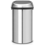 Brabantia Кош за смет Brabantia Touch Bin 60L, Matt Steel (647245) - topmall