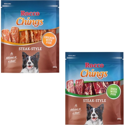 Rocco Chings Steak Style Mix: 6 x kuracie, 6 x kačacie 12 x 200 g