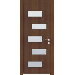 Uni Doors Интериорна врата Домино - остъклена - златна елха (цена без монтаж)
