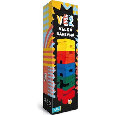 Albi Veža veľká farebná s kockou (design 2025)