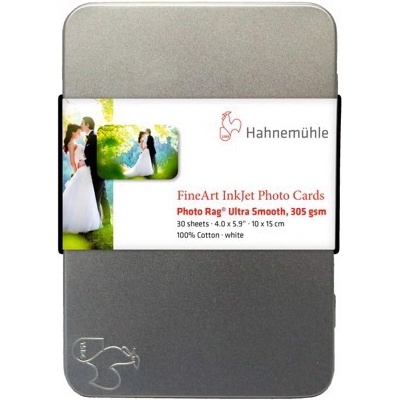 Hahnemühle Hahnemühle Photo Rag Ultra Smooth Photo card 305 g/m2 - 10x15 cm (10640774)