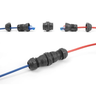 Delock Мрежов съединител RJ45 Cat. 6A STP IP68 водоустойчив, Delock 67044 (67044)