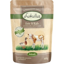 Lukullus Adult bez obilnin kachní & telecí 24 x 300 g