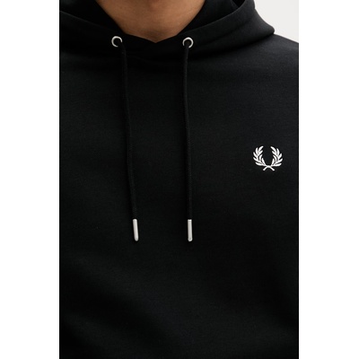 Fred Perry суичър с качулка дамски от памук (M2643)
