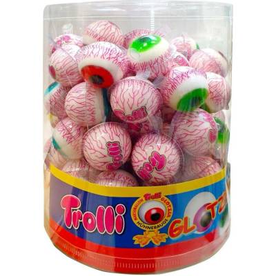Trolli Glotzer Oči v dóze 80 x 18,8 g