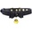 Master Series Golden Kitty Collar with Cat Bell Black-Gold
