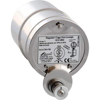 Darco Regulátor komínového tahu fi 80 RCO-80