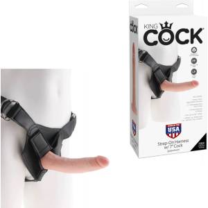  Пенис колан с реалистично дилдо, 17, 8см. - Strap-on Harness Cock (PIPE562221)