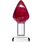  LOVISS - Gomphrena Globosa - Garden Flower Butt Plug - Transparent