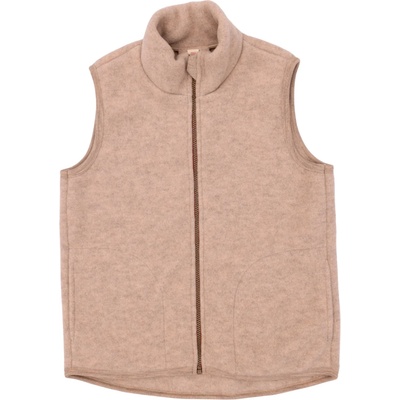 Engel Дамски вълнен елек Engel Women's Vest Merino vest - Sand Melange - размер 42/44 (EU) (132-1270-0114)